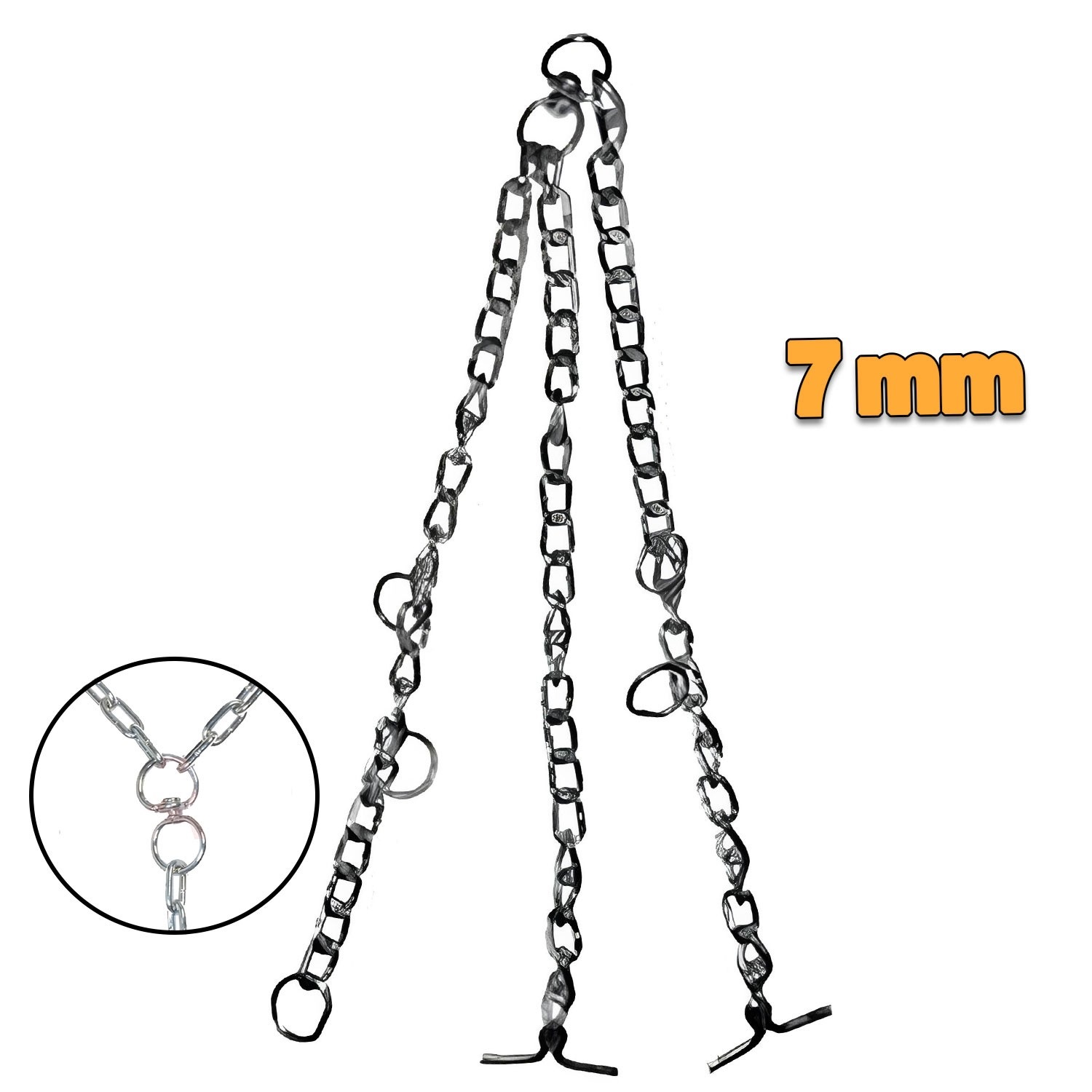 Besi Zinciri 7mm 75x100 (30/Çuval)✓